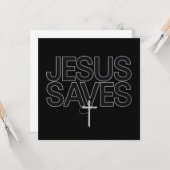 クリスチャンギフト イエス キリスト 信仰 聖書の言葉 カード (正面/裏面インサイチュ)