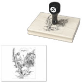 クリスチャンクラシカルシーン ラバースタンプ (押印)