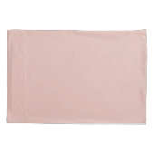 クリスチャンクリスマスウォーターカラーエンジェルズピンク 枕カバー (裏面)