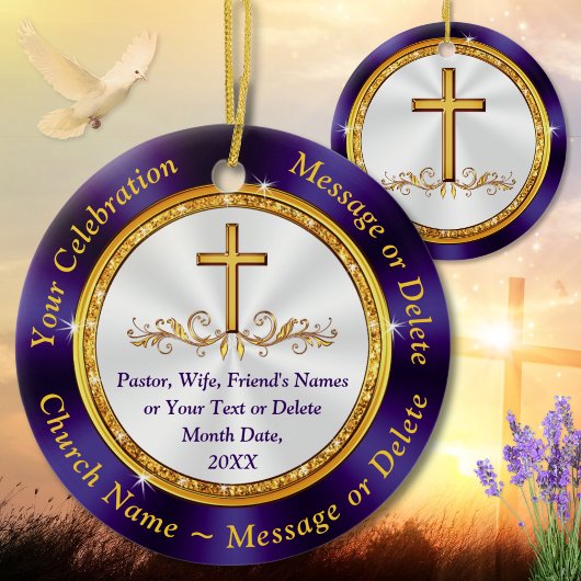 クリスチャンクリスマスオーナメントBULKまた買はJust One セラミックオーナメント