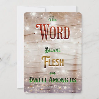 クリスチャンクリスマスカード2023モダンデザイン シーズンカード