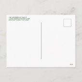 クリスチャンクリスマスバースタイポグラフィホリデーフォト シーズンポストカード (裏面)