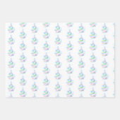 クリスチャンクリスマスラッピング紙 ラッピングペーパーシート (正面2)