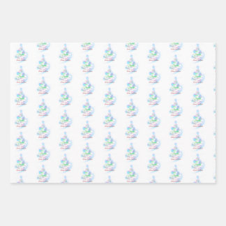 クリスチャンクリスマスラッピング紙 ラッピングペーパーシート