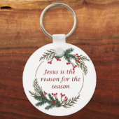 クリスチャンクリスマス聖なる書物、 経典シール聖なる書物、 経典 キーホルダー (正面)