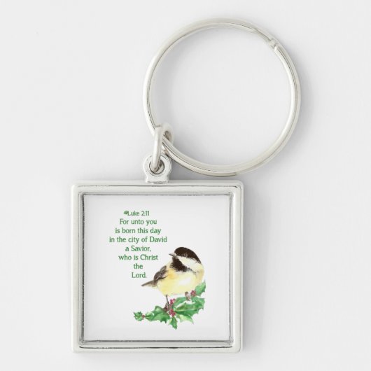 クリスチャンクリスマス聖なる書物、 経典シール聖なる書物、 経典 キーホルダー (正面)