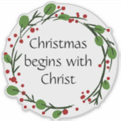 クリスチャンクリスマス聖なる書物、 経典シール聖なる書物、 経典 シール (正面)