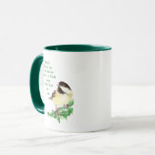 クリスチャンクリスマス聖なる書物、 経典シール聖なる書物、 経典 マグカップ (正面左)