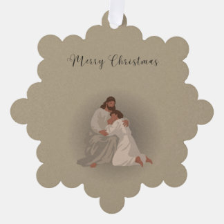 クリスチャンクリスマス ナプキン オーナメントカード
