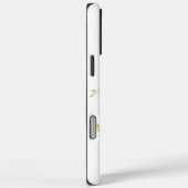 クリスチャンクロス囲まれた繊細な春の花 Case-Mate iPhoneケース (裏面 / 右)