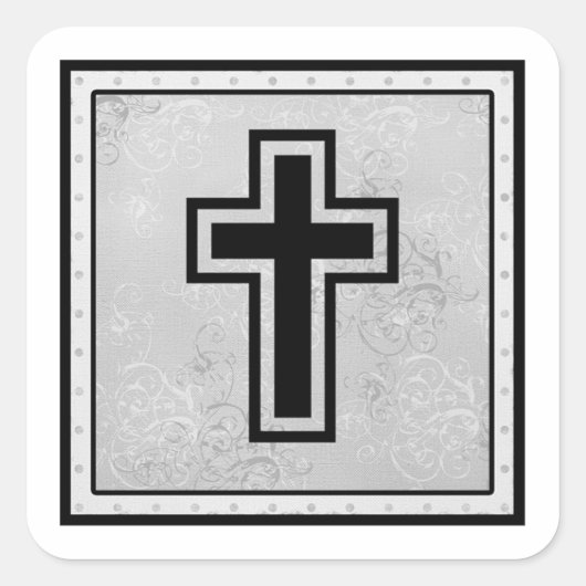 クリスチャンクロス2 スクエアシール (正面)