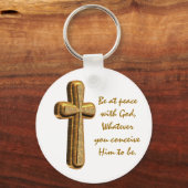 クリスチャンクロス3Dキーチェーン キーホルダー (正面)