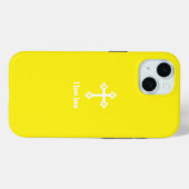 クリスチャンクロスI愛イエス明るい黄色 Case-Mate iPhoneケース (裏面 (横))
