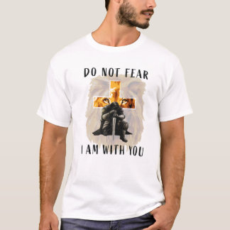 クリスチャンクールことわざを恐れてはいけないライオンバイブル Tシャツ