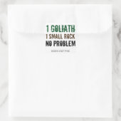 クリスチャンクールとステッカーが神の得これだ! スクエアシール (バッグ)