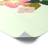 クリスチャンクールアート – 詩篇34:18 ポスター (角)