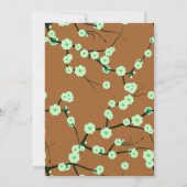 クリスチャンコンテンポラリーフローラ結婚式招待状 招待状 (裏面)