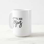 クリスチャンコーヒーマグ コーヒーマグカップ (正面左)