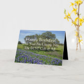 クリスチャンゴスペル誕生日カード カード (黄色い花)