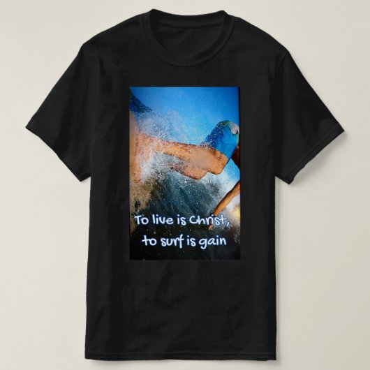 クリスチャンサーフィンTシャツ Tシャツ (デザイン正面)