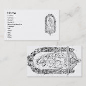 クリスチャンシンボルビジネスカード 名刺 (正面/裏面)