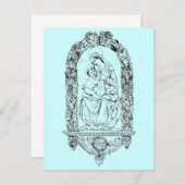 クリスチャンシンボル招待状 招待状 (正面/裏面)