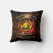 クリスチャンスタイリッシュクリスマス出生 クッション (裏面)