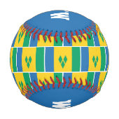 クリスチャンスタイリッシュ征服聖ヴィンセント 野球ボール (裏面)