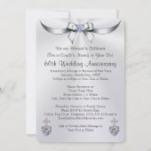 クリスチャンダイヤモンド 結婚記念日 招待状 (裏面)