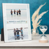 クリスチャンダブルバプテスマ海ブルー フォトプラーク (側面)