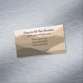 クリスチャンチャーチシーニック自然テーマ マグネット名刺 (インサイチュ)