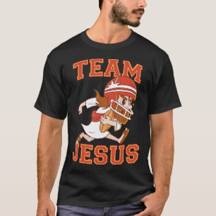 クリスチャンチームイエスサッカー愛好家の信仰希望Chr Tシャツ