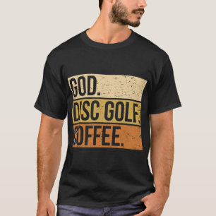 クリスチャンディスクゴルフプレーヤーの名言「I God. ディスクゴルフ」 Tシャツ