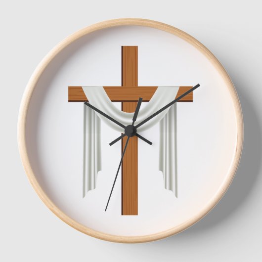 クリスチャンデザインウォールクロック 壁時計 (正面)