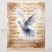 クリスチャンドヴヴィンテージスクラップブック紙 (正面)