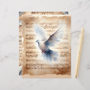 クリスチャンドヴヴィンテージスクラップブック紙