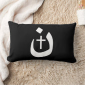 クリスチャンナザレネクロススピリチュアル ランバークッション (ブランケット)