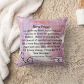 クリスチャンナース祈りの言葉枕 クッション (ブランケット)
