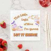 クリスチャンハロウィンランチョンナプキンズを輝かせなさい スタンダードランチョンナプキン (インサイチュ)