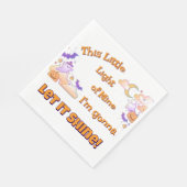 クリスチャンハロウィンランチョンナプキンズを輝かせなさい スタンダードランチョンナプキン (角)