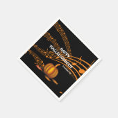 クリスチャンハロウィーンハレルジェン | パンプキン紙 スタンダードカクテルナプキン (角)