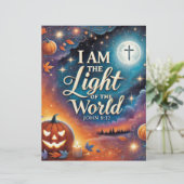 クリスチャンハロウィーン聖なる書物、 経典スクラップブック紙 (スタンド正面)