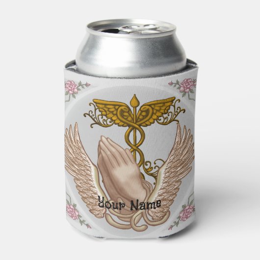 クリスチャンハンズ看護師 缶クーラー (缶正面)