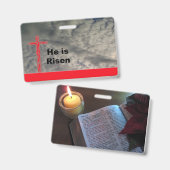 クリスチャンバッジ バッジ (表裏)