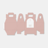 クリスチャンバプテスマ《キリスト教》洗礼式や命名式ガールピンクアーチ フェイバーボックス (折り畳みなし)