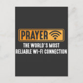 クリスチャンパスター祈りの言葉イエズス信仰つながり ポストカード (正面)