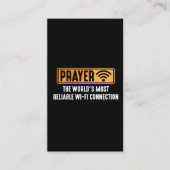 クリスチャンパストル祈りの言葉イエスファイトつながり 名刺 (正面)