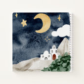 クリスチャンパーソナライズされたのクリスマス・キッズに名前を付ける ノートブック (裏面)