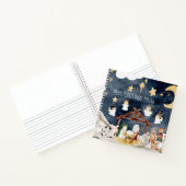 クリスチャンパーソナライズされたのクリスマス・キッズに名前を付ける ノートブック (内部)