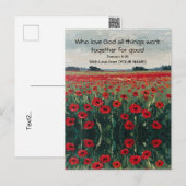 クリスチャンパーソナライズされたポストカード ポストカード (正面/裏面)